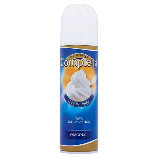 Completa tejszínhab spray 250 ml original, cukrozott